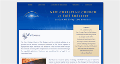Desktop Screenshot of newchristianchurch.com